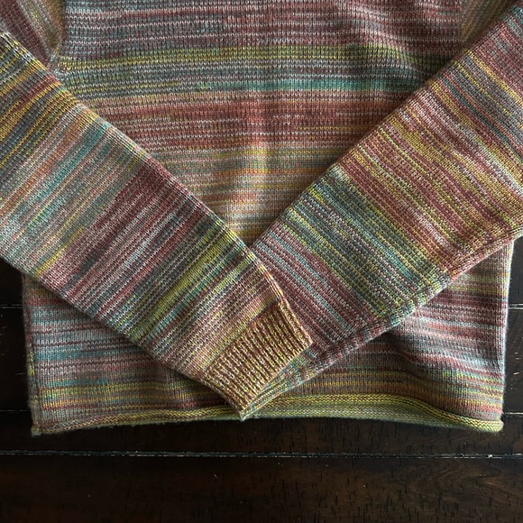 ELDER STATESMAN CREWNECK SWEATER STRIPES - Picture 6 of 6